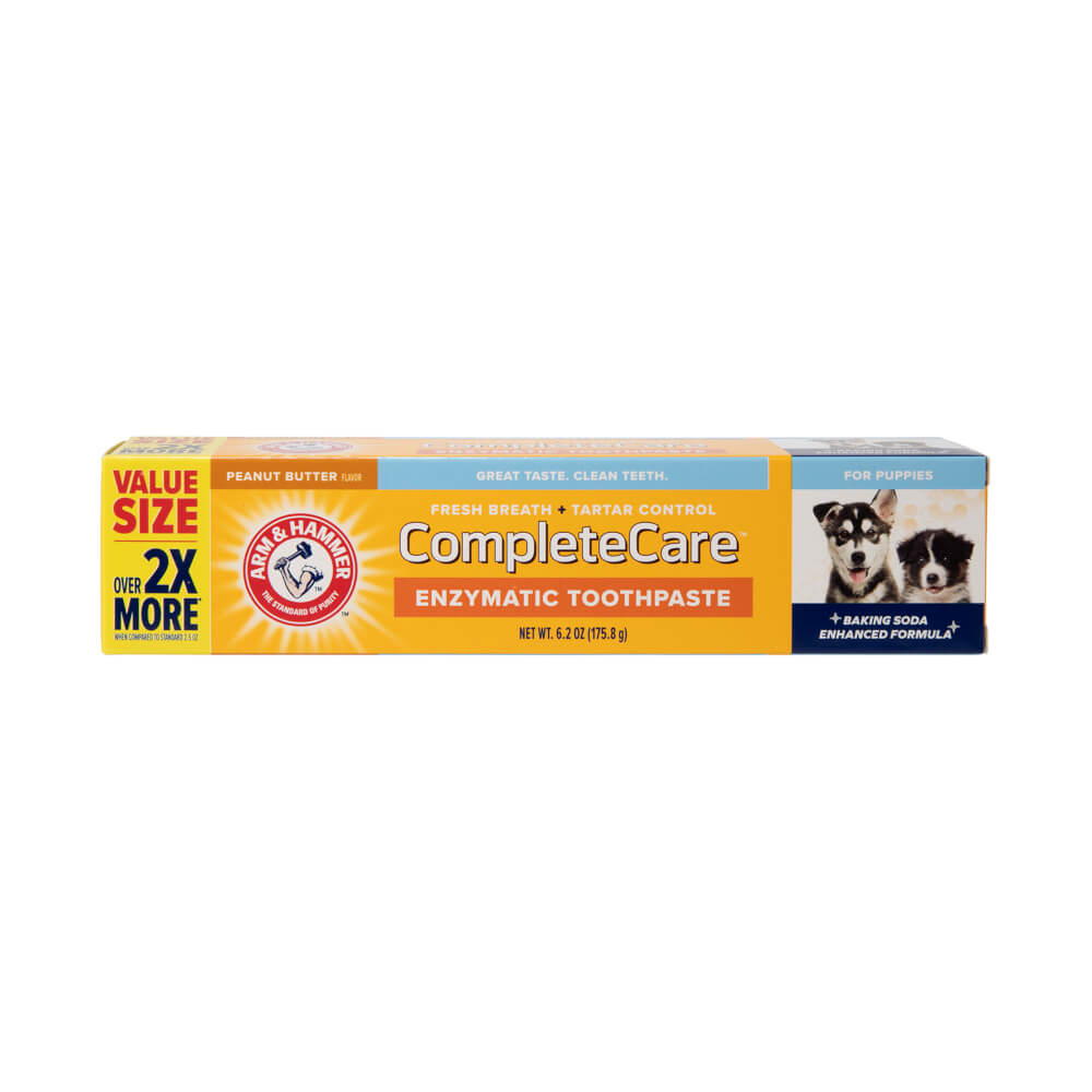 ยาสีฟันสำหรับสุนัข Arm and Hammer FB รสพีนัทบัตเตอร์ จัมโบ้ไซส์ ขนาด 175.8 กรัม (ไม่มีแปรง)